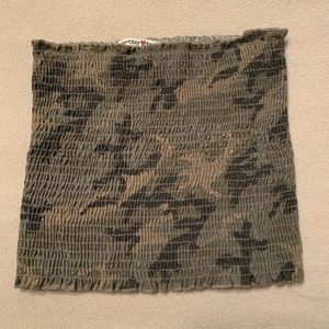 Camo Tube Top